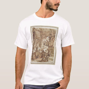 Camiseta Desenho preparatório para a placa número VIII