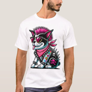 Camiseta Desenho Punk Bostie