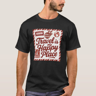 Camiseta Desenho Retro de Correio Aéreo para Amantes de Wan