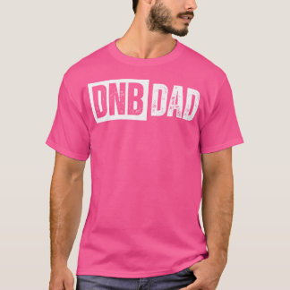 Camiseta Desenho Retroativo Do Gráfico Vintage Dnb Do Tambo