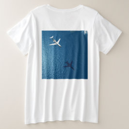 Camiseta desenho tema avião