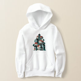 Camiseta Desenho urbano de edifícios