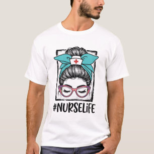 Camiseta Desenho Vetorial Arco-íris de Cabelo Desgrenhado V