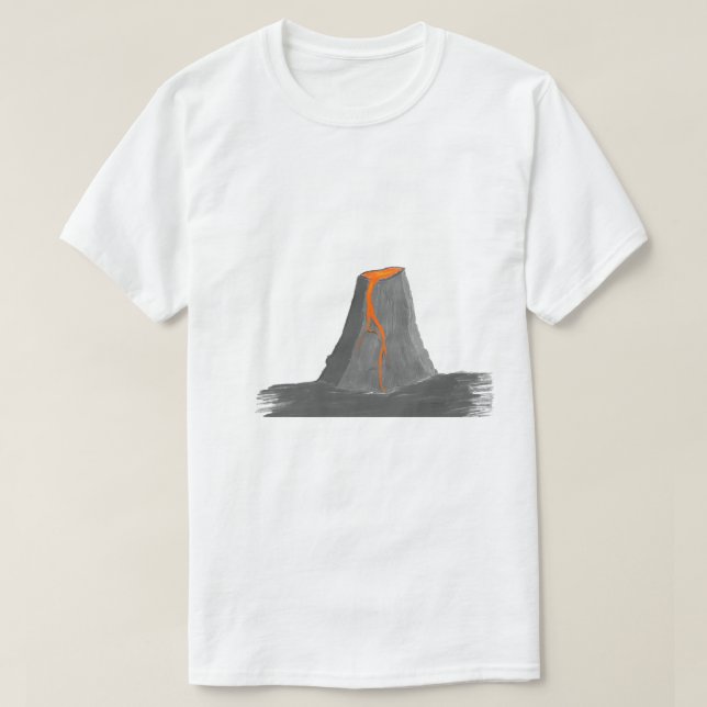 Camiseta DesenhoDeVulcao (Frente do Design)