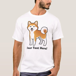 Camiseta Desenhos animados Akita Inu/Shiba Inu