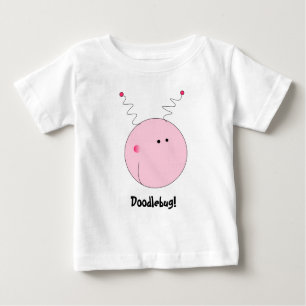 Camiseta Desenhos animados bonitos do Doodlebug