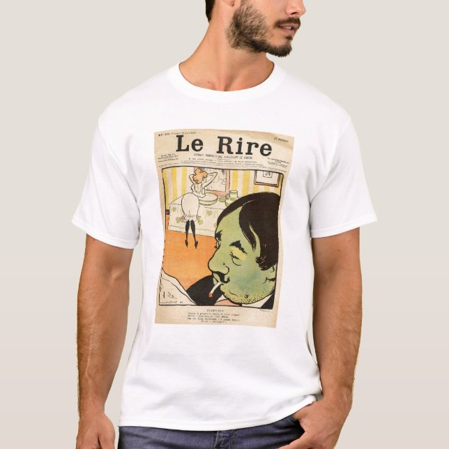 Camiseta Desenhos animados cómicos (Frente)