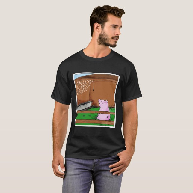 Camiseta Desenhos animados da Web de Charlotte macio e (Frente Completa)