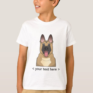 Camiseta Desenhos animados de Malinois do belga