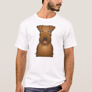 Camiseta Desenhos animados de Terrier irlandês