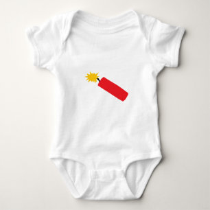 Camiseta Desenhos animados do foguete, TNT, dinamite