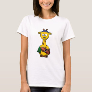 Camiseta Desenhos animados do girafa do Lifeguard