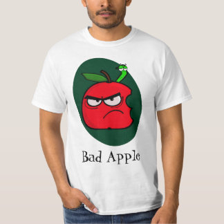 Camiseta Desenhos animados maus de Apple