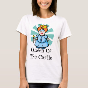 Camiseta Desenhos animados "rainha do castelo "
