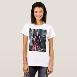 Camiseta desenhos criativos da oh Moi LeeMariie