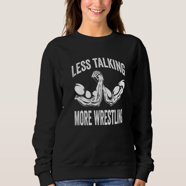 Camiseta Desenhos de Braço de Ferro e Luta de Mão para Puls (Frente)