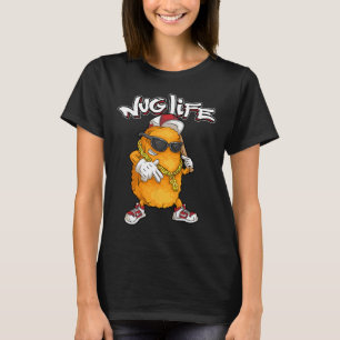 Camiseta Desenhos de Gangster Chix Fingers para Meninos e M