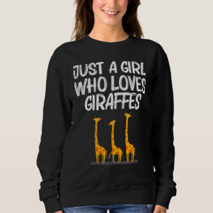 Camiseta Desenhos de Girafa Para Meninas Safari Vida Selvag