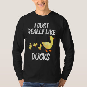 Camiseta Desenhos De Pato Para Homens Mulheres Fazenda Pati