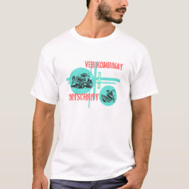 Camiseta Desenhos de publicidade progresso DDR