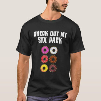 Camiseta Desenhos Engraçados de Donut Para Crianças Homens