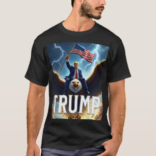 Camiseta Desenhos Políticos Atômicos de Zenzo Presidente Tr