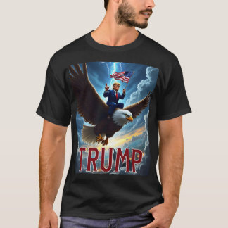 Camiseta Desenhos políticos atômicos de Zenzo Presidente Tr
