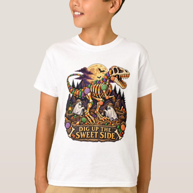 Camiseta Desenterre Dinossauro de Doce Doce (Frente)