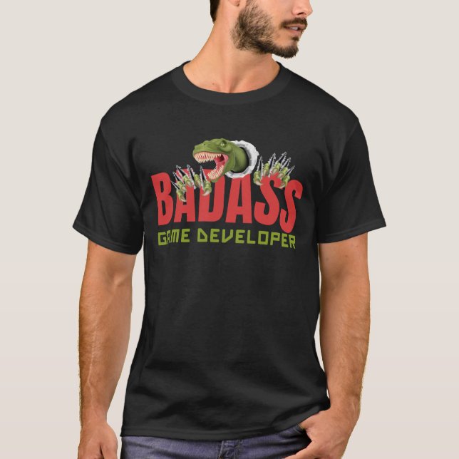 CAMISETA DESENVOLVEDOR DE JOGOS INCRÍVEL - DEV DE JOGOS (Frente)