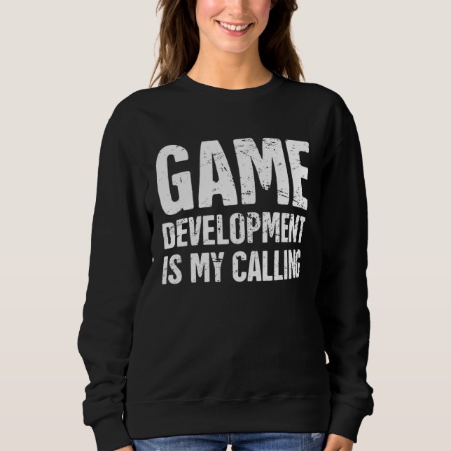 Camiseta Desenvolvedor de Jogos Indie em Apuros Desenvolved (Frente)