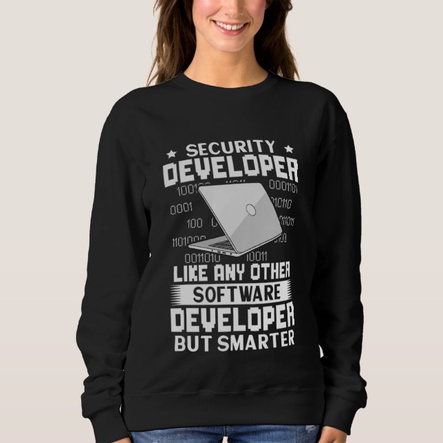Camiseta Desenvolvedor De Segurança Como Qualquer Outro, Ma (Frente)