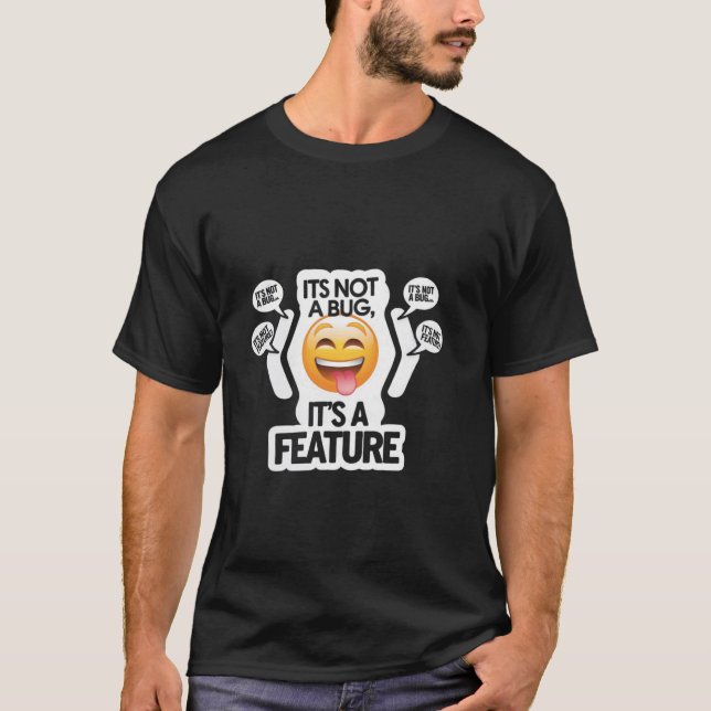 Camiseta Desenvolvedor de Software Engenheiro de Computador (Frente)