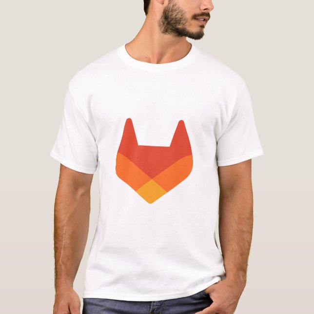 Camiseta Desenvolvedor GitLab - Plataforma DevOps & CI/CD (Frente)