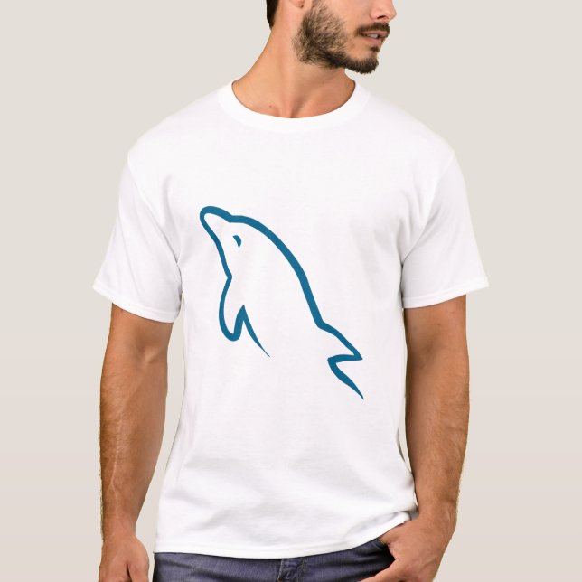 Camiseta Desenvolvedor MySQL - Gerenciamento de Banco de Da (Frente)