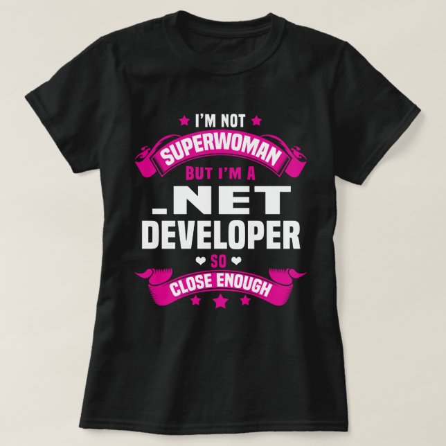 Camiseta Desenvolvedor .Net (Frente do Design)