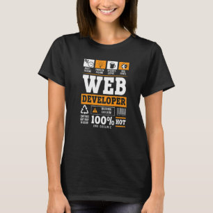 Camiseta Desenvolvedor Web Cara de TI Desenvolvimento de Si