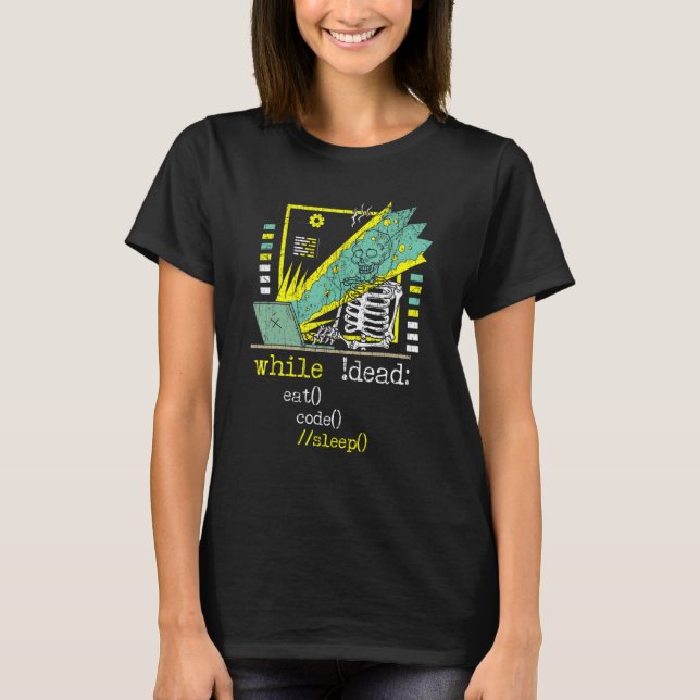 Camiseta Desenvolvedor Web Cara de TI Desenvolvimento de Si (Frente)