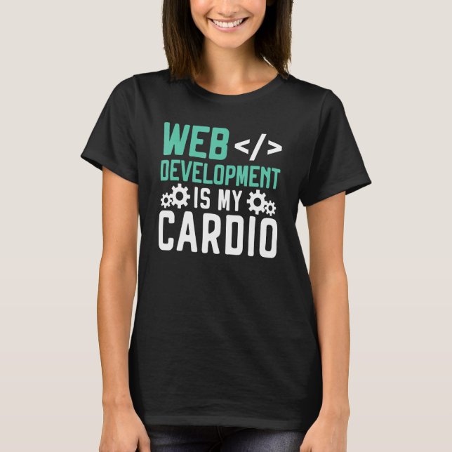 Camiseta Desenvolvedor Web Programador Código Desenvolvimen (Frente)