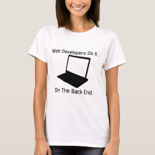Camiseta Desenvolvedores Web fazem isso... no Back End.