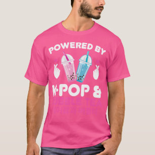 Camiseta Desenvolvido por K-Pop Bubble Tea K-Pop