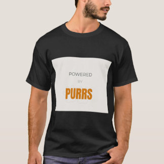 Camiseta Desenvolvido Por Purrs Amante de Gatos Fofos
