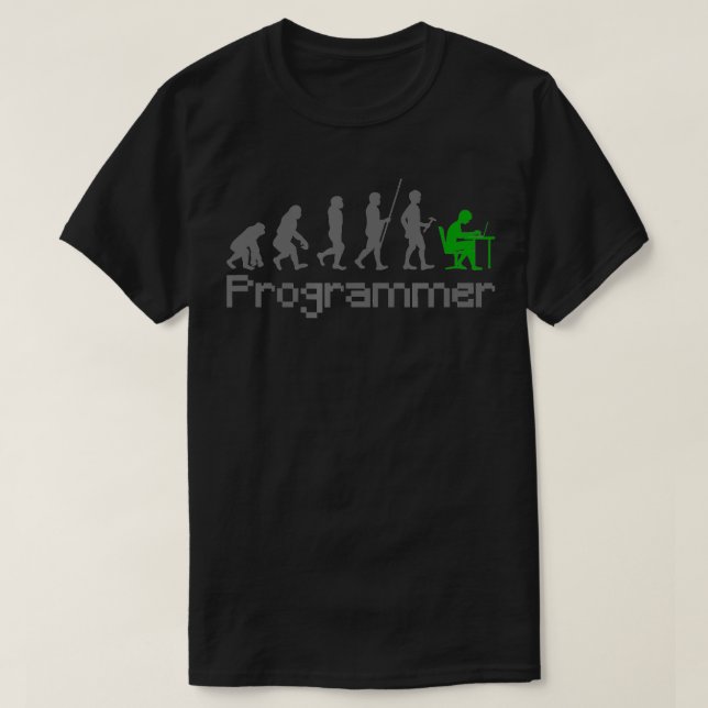 Camiseta Desenvolvimento da TI programadora (Frente do Design)