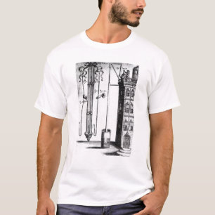 Camiseta Desenvolvimento de Robert Boyle da bomba de água