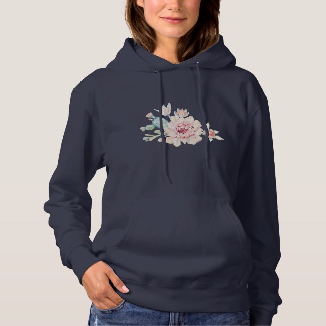 Camiseta Desert Cactus Blossom Art (Frente)