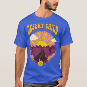 Camiseta Desert Child Sunset Landscape Van Life Viagem Vint