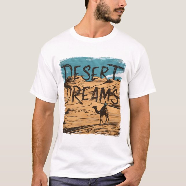 Camiseta Desert Explorer-Sands of Adventure (Frente)
