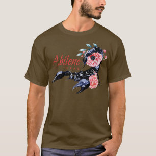 Camiseta Desert Scorpion Succulent Cactus Illustration Souv