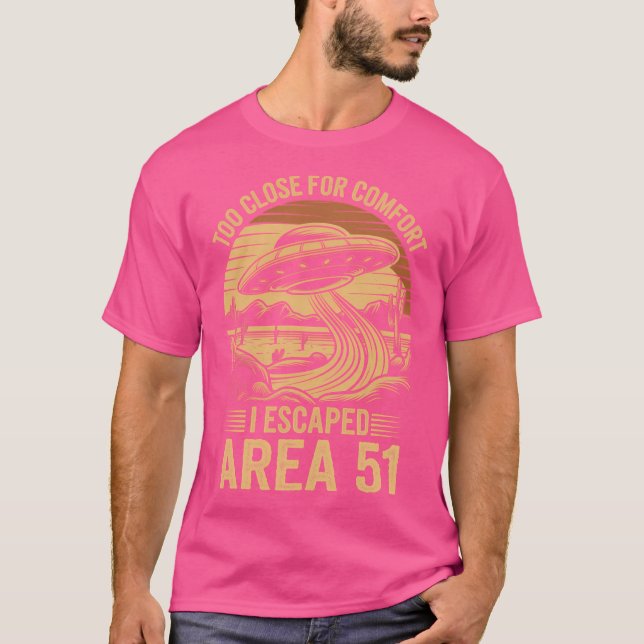 Camiseta Desert Ufo Vintage (Frente)