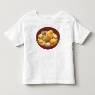 Camiseta Deserto de Batata Doce e Bola de Taro