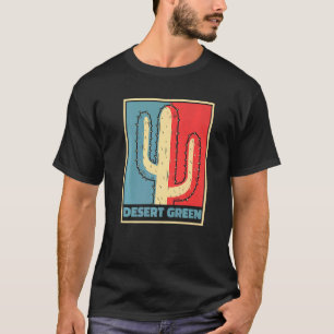 Camiseta Deserto De Jardinagem Suculenta Do Jardim Cactus